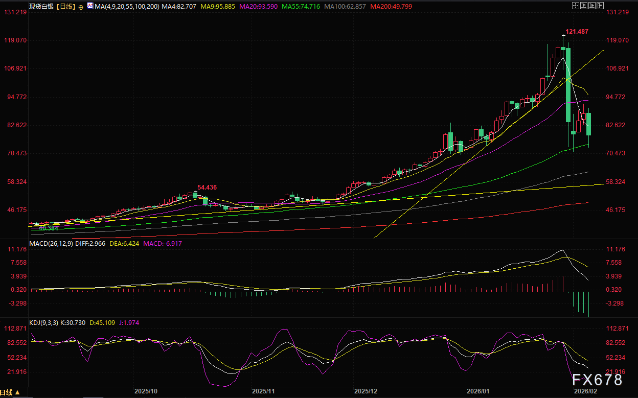 神话破灭！白银一度暴跌逾16%，投机狂潮与市场警钟(图2)